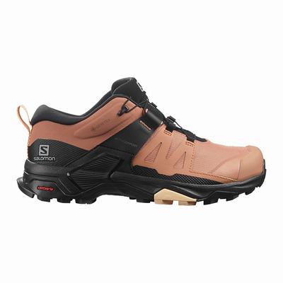 Salomon X ULTRA 4 GORE-TEX - Naisten Vaelluskengät - Mustat/Kerma